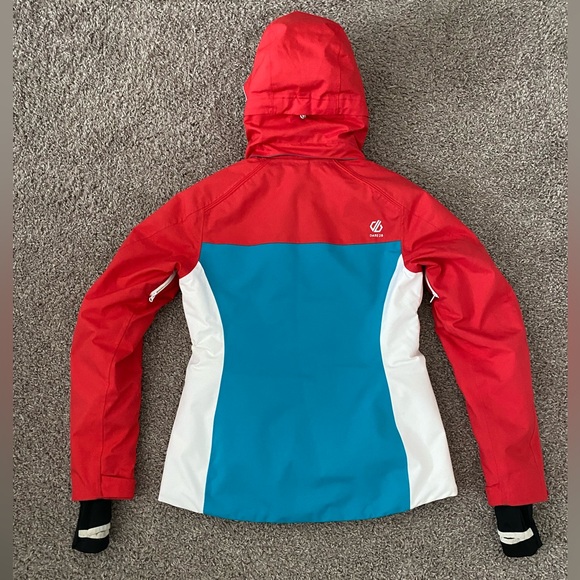 DARE2B Red and Blue Insulated Ski Jacket Women’s Small 6 - Picture 2 of 8